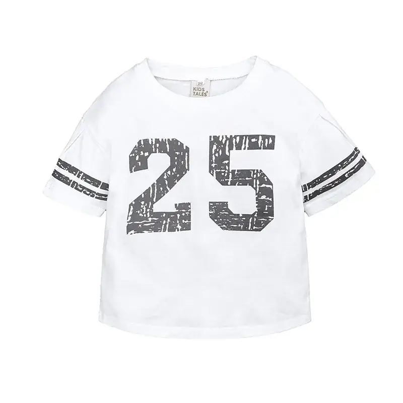 Light Blue Kindness T-Shirt for Kids Summer Casual Wear - Image 15