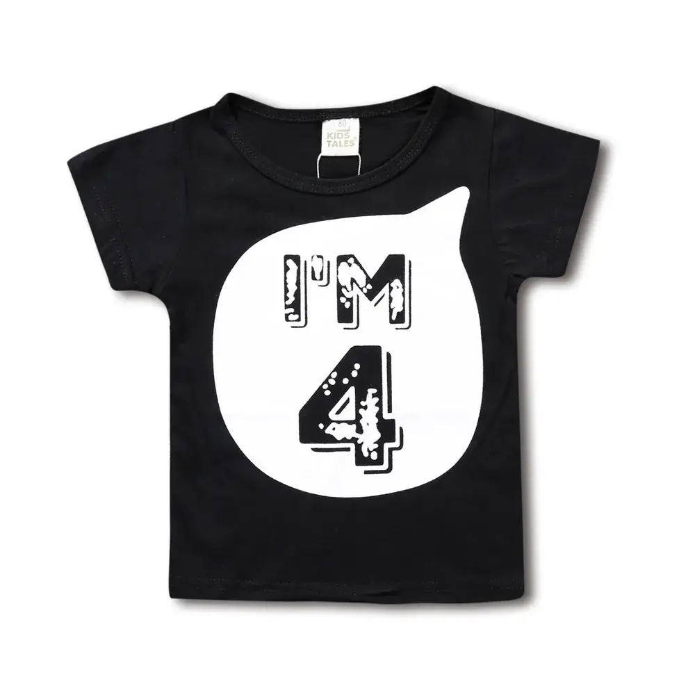 Light Blue Kindness T-Shirt for Kids Summer Casual Wear - Image 3