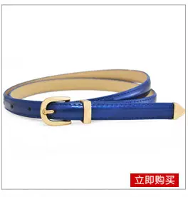 Men's Croc Leather Belt with Automatic Buckle — feature 6