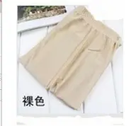 Women Candy Color Stretch Cropped Leggings Large
