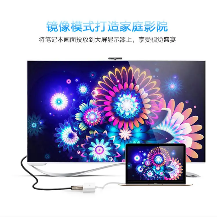 Three-in-One TypeC to HDMI TV Projector Dock Station — feature 12