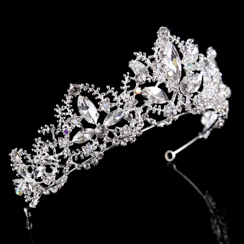 Crystal Bridal Tiara Crown for Women Wedding Jewelry - Image 4