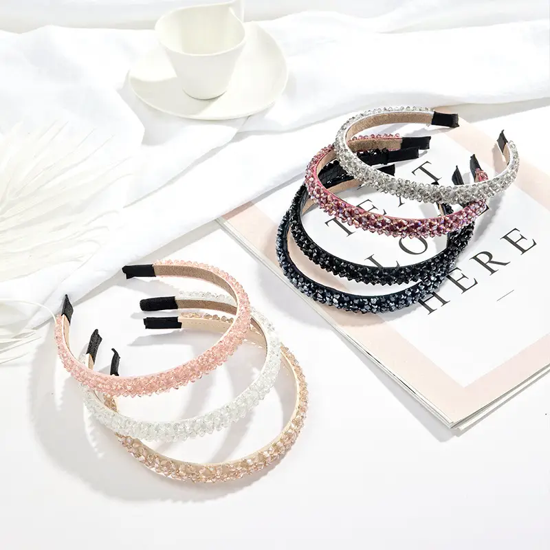 Crystal Beaded Hairband for Women Wholesale - Image 8
