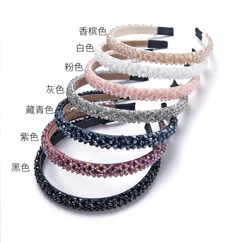 Crystal Beaded Hairband for Women Wholesale - Image 10