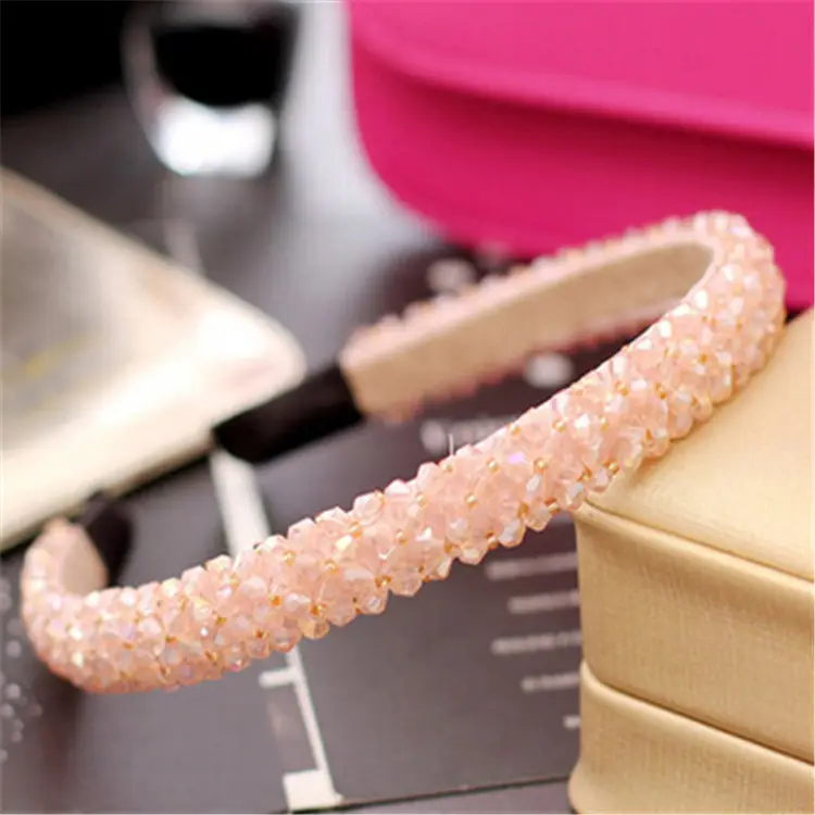Crystal Beaded Hairband for Women Wholesale - Image 4