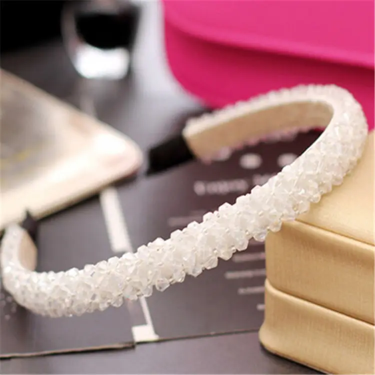 Crystal Beaded Hairband for Women Wholesale - Image 5