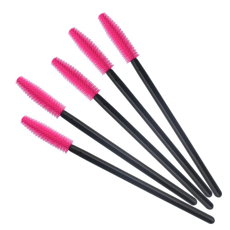 Wholesale Color Silicone Eyelash Brush Mini Roll