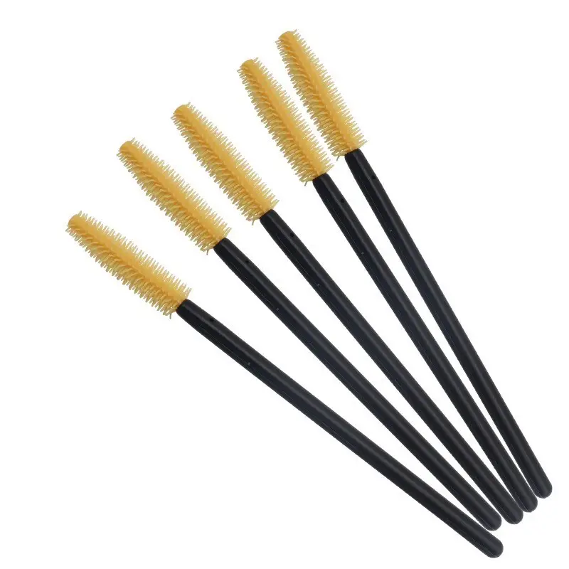 Wholesale Color Silicone Eyelash Brush Mini Roll