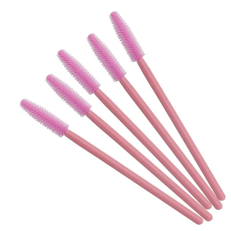 Wholesale Color Silicone Eyelash Brush Mini Roll