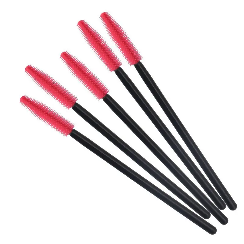 Wholesale Color Silicone Eyelash Brush Mini Roll