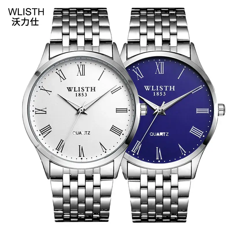 Stall Steel Band Quartz Watch for Men
