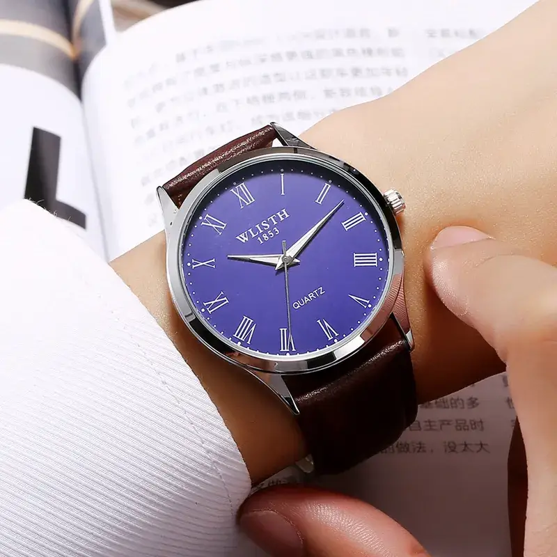 Stall Steel Band Quartz Watch for Men