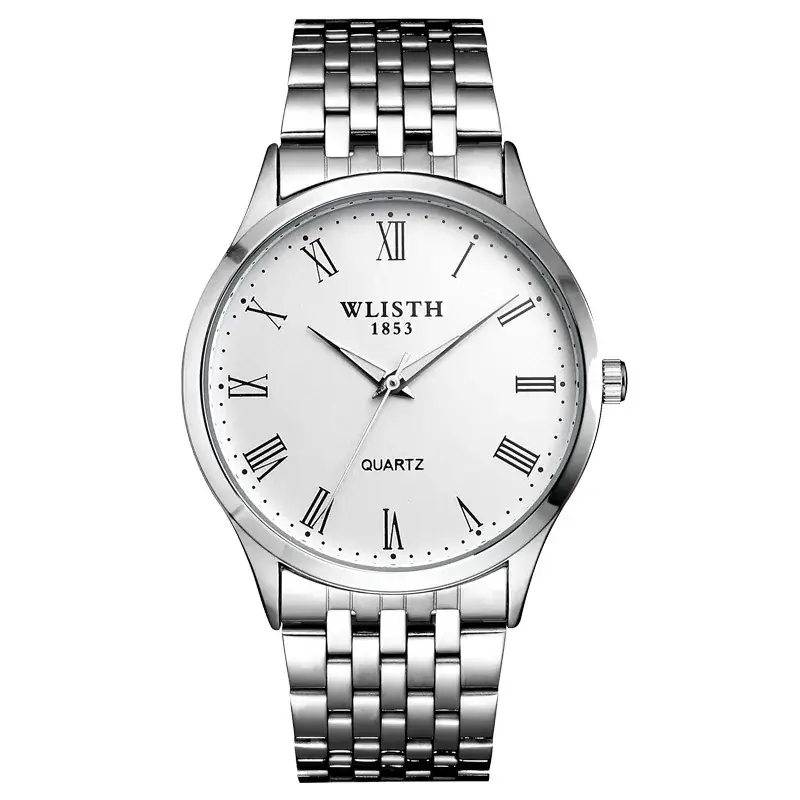 Stall Steel Band Quartz Watch for Men