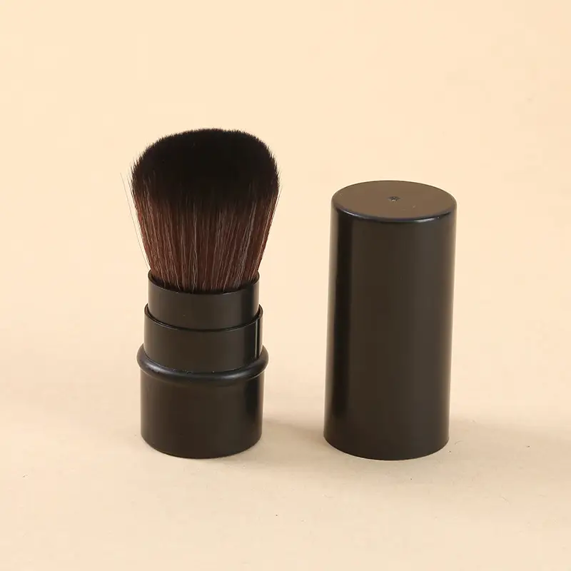 Gold Retractable Makeup Brush with Nylon Bristles — feature 18