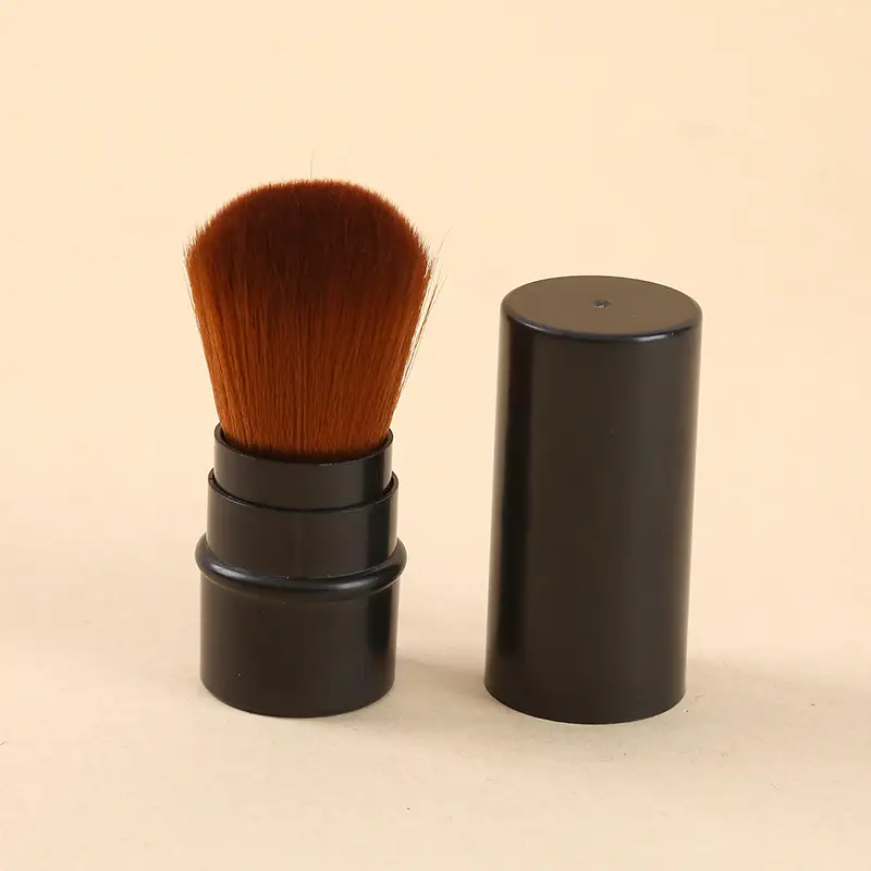 Gold Retractable Makeup Brush with Nylon Bristles — feature 20
