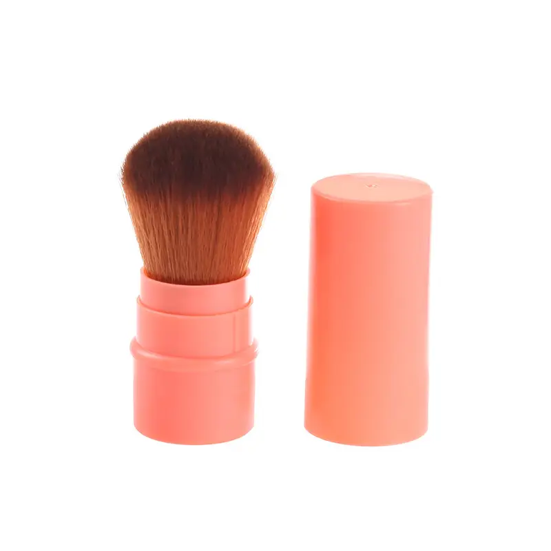 Gold Retractable Makeup Brush with Nylon Bristles — feature 22