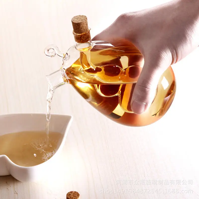 Factory Supply Glass Oil Pot Dual Use Kitchen