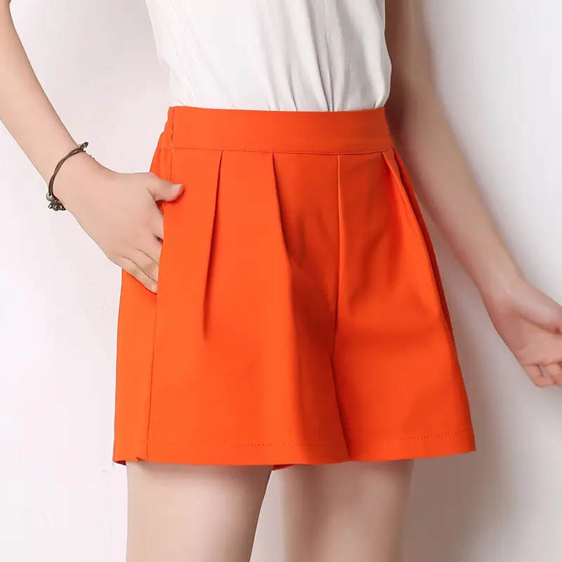 Women Elastic Shorts Large 2023 Spring Summer Loose Fit - Image 7