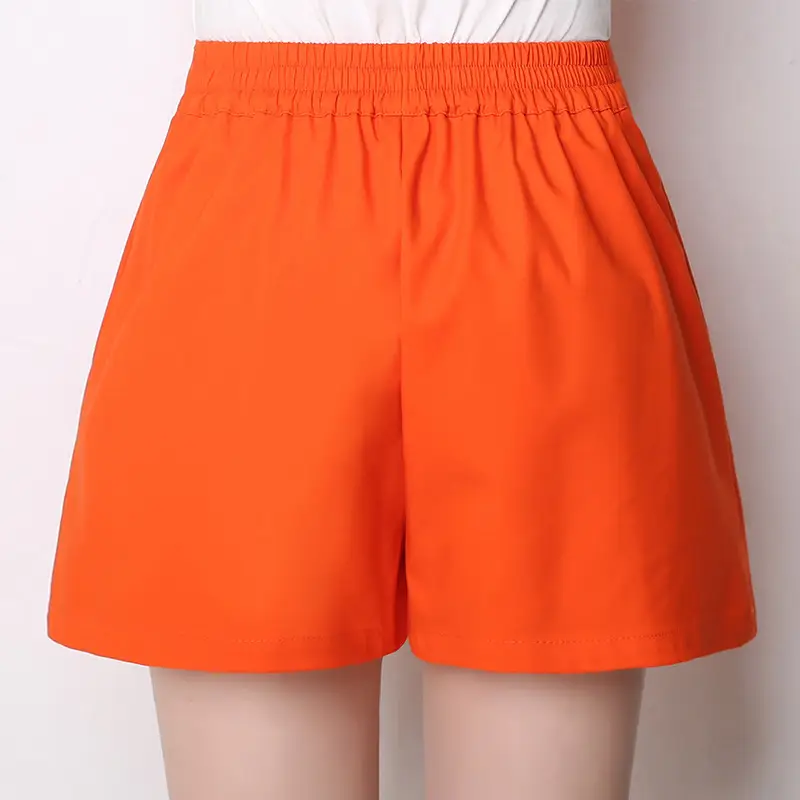 Women Elastic Shorts Large 2023 Spring Summer Loose Fit - Image 9