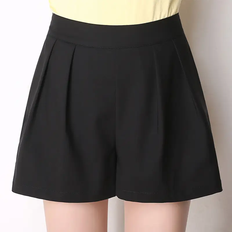Women Elastic Shorts Large 2023 Spring Summer Loose Fit - Image 2