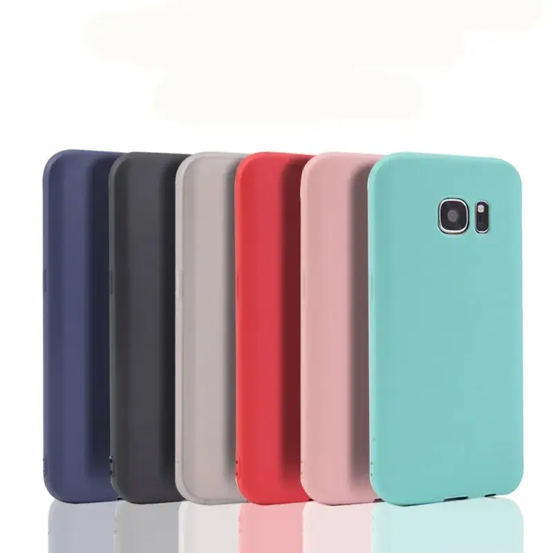 Samsung S7 Frosted Tpu Protective Case Blue - Image 7