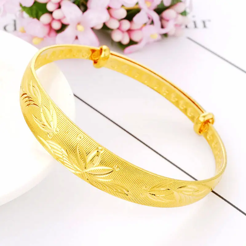 Vietnam Gold Bracelet Women Starry Sky 12MM