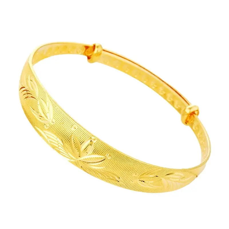 Vietnam Gold Bracelet Women Starry Sky 12MM