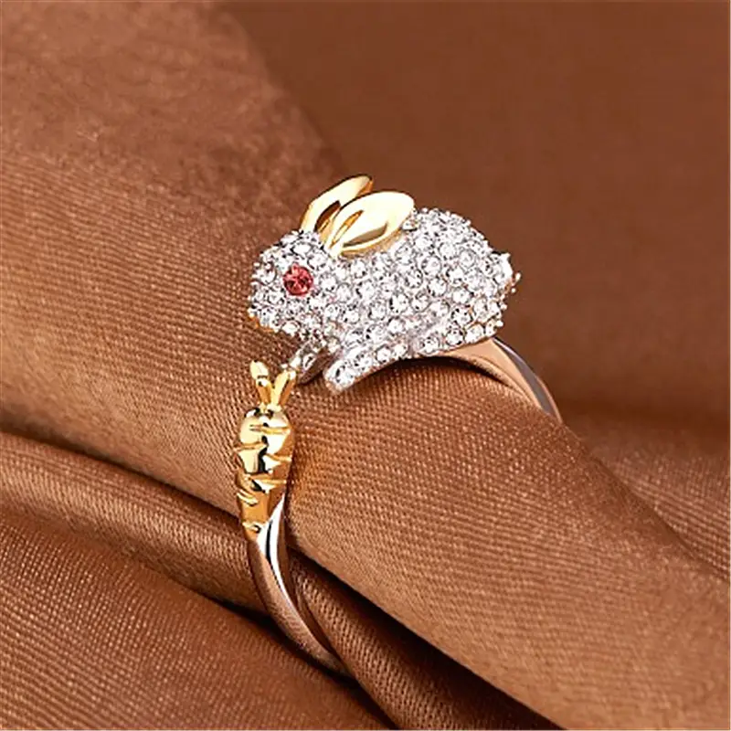 Full Diamond Zodiac Ring with Green Leaf Design - Image 16
