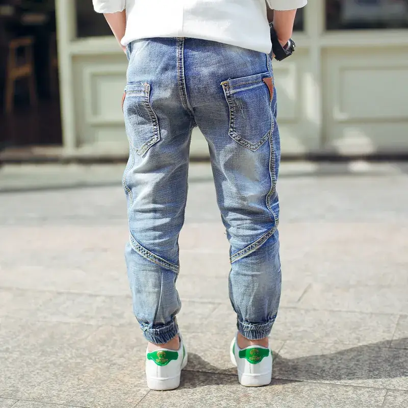 Kids Jeans Spring 2025 Medium Large Boys Pants - Image 4