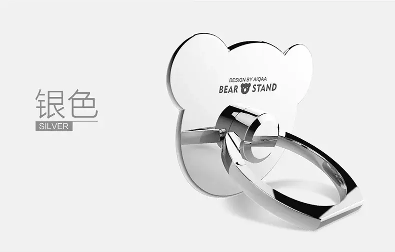 Rose Gold Heart Branded Mobile Phone Ring Bracket for Anti-Lost Ladies — feature 26