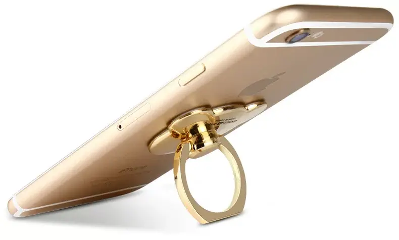 Rose Gold Heart Branded Mobile Phone Ring Bracket for Anti-Lost Ladies — feature 30