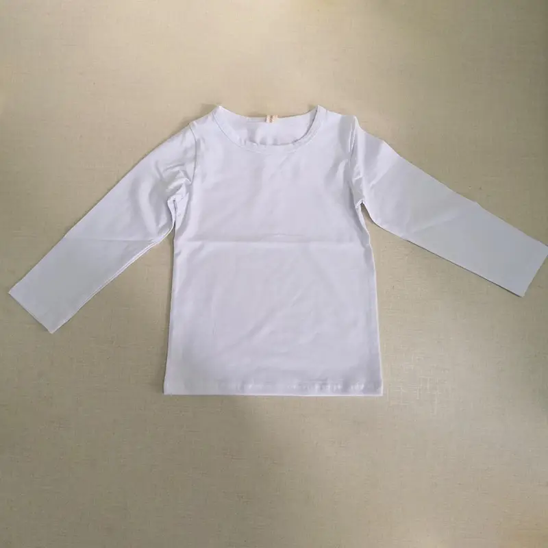 2024 Boys Cotton Short Sleeve T-Shirt White Blue - Image 3