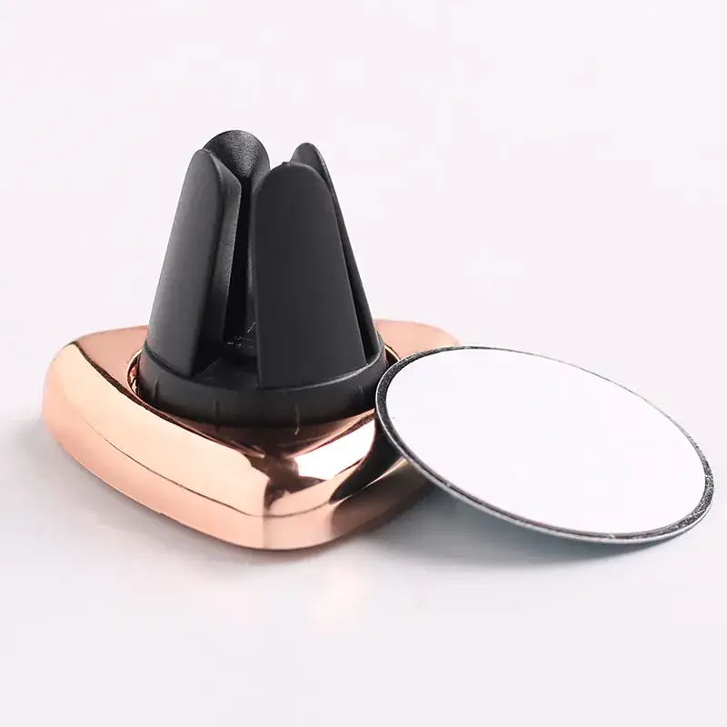 Magnetic Car Phone Holder Rose Gold Black - Image 6