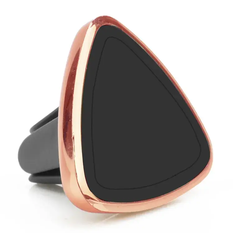Magnetic Car Phone Holder Rose Gold Black - Image 8