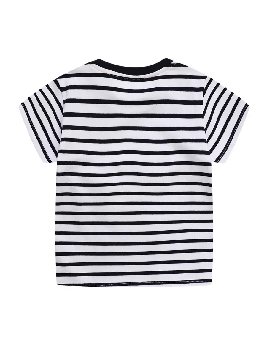 Boys Striped T-Shirt Spring Summer New Arrival - Image 3