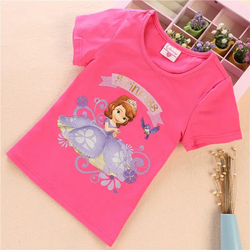 Sophia Princess Dress for Girls 4Yr Purple Floral