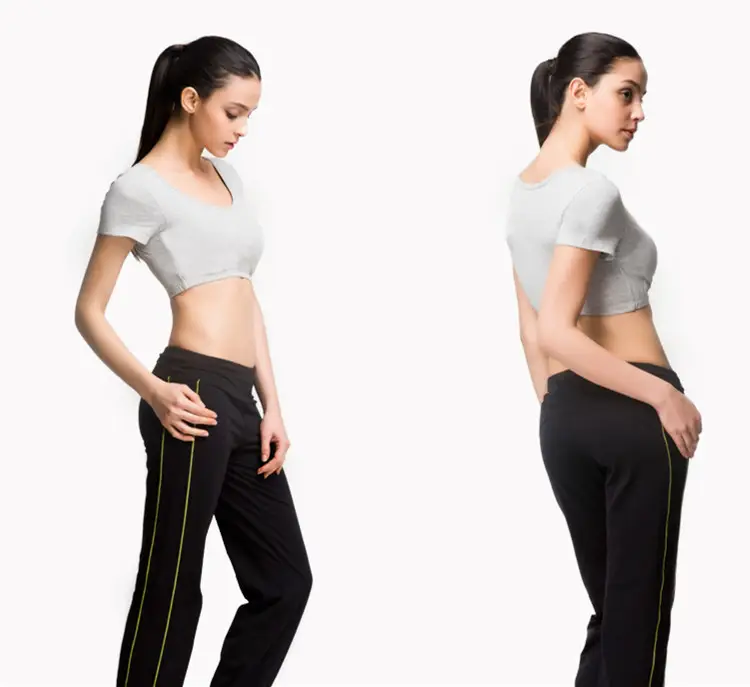 Gray Cotton Bra Cup Half Body Yoga Sports Bra