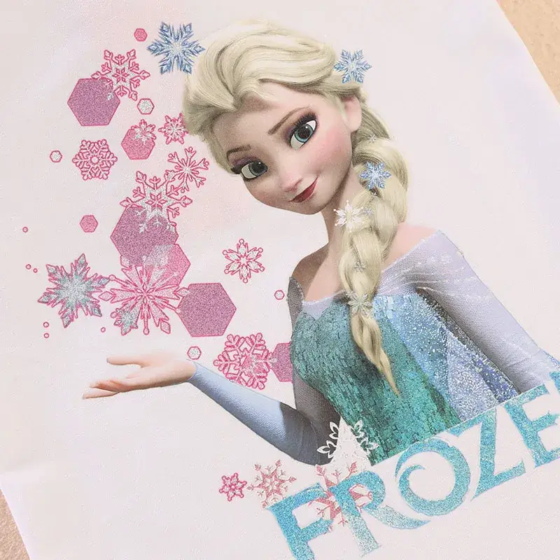 Frozen Princess Aisha Cotton T-Shirt for Girls 1688 - Image 21