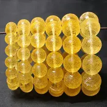 Yellow Full Honey Beeswax Pendant Necklace for Men Women — feature 15