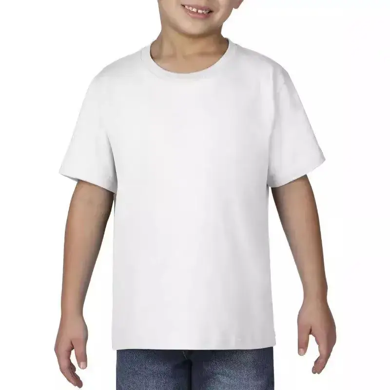 180g Cotton GILDAN Blank T-Shirt for Kids - Image 24