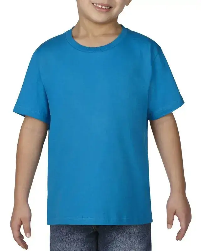 180g Cotton GILDAN Blank T-Shirt for Kids - Image 15