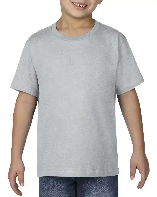180g Cotton GILDAN Blank T-Shirt for Kids - Image 5
