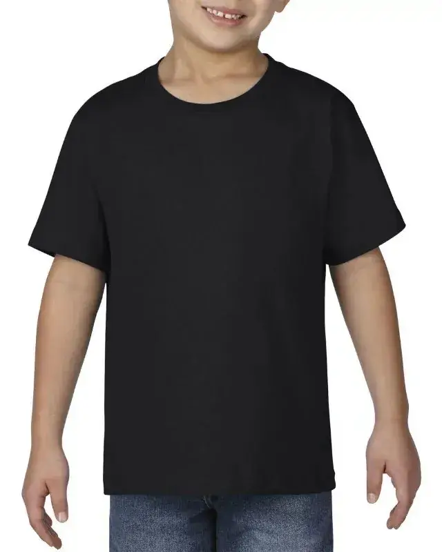 180g Cotton GILDAN Blank T-Shirt for Kids - Image 7