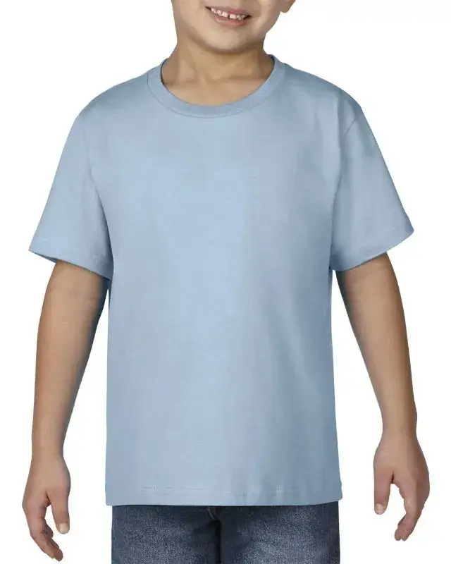 180g Cotton GILDAN Blank T-Shirt for Kids - Image 8