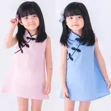 Girls Floral Vests with Bow Small Medium Summer Dress — feature 11