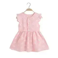 Girls Floral Vests with Bow Small Medium Summer Dress — feature 13