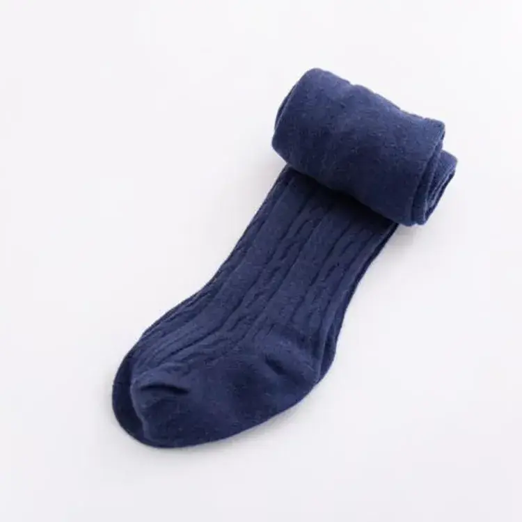 Pink Combed Cotton Kids Socks Large - Image 5