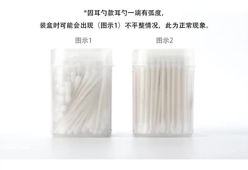 Double Headed Cotton Swabs 200 Pack for Makeup & Cleaning — feature 7