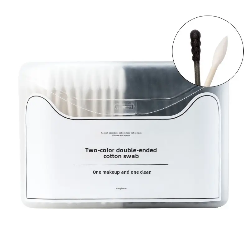 Double Headed Cotton Swabs 200 Pack for Makeup & Cleaning - Image 12