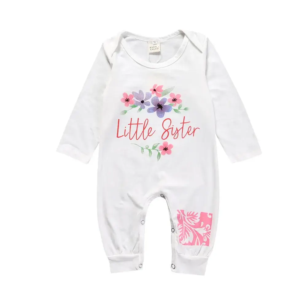 Pink Cactus Print Hooded Baby Suit for Girls - Image 8